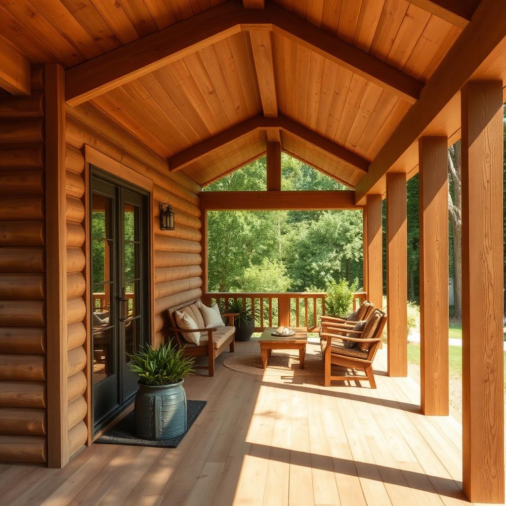 Porches de madera a medida
